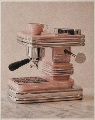 machina &agrave; caf&eacute; styl&eacute;